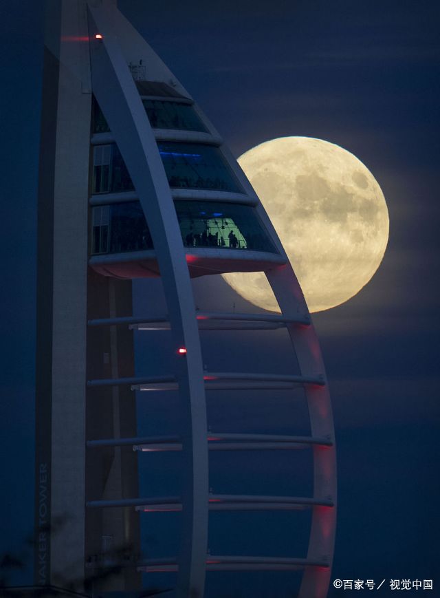 元宵节遇上"超级月亮",盘点世界各地满月景观,看哪里的月最美